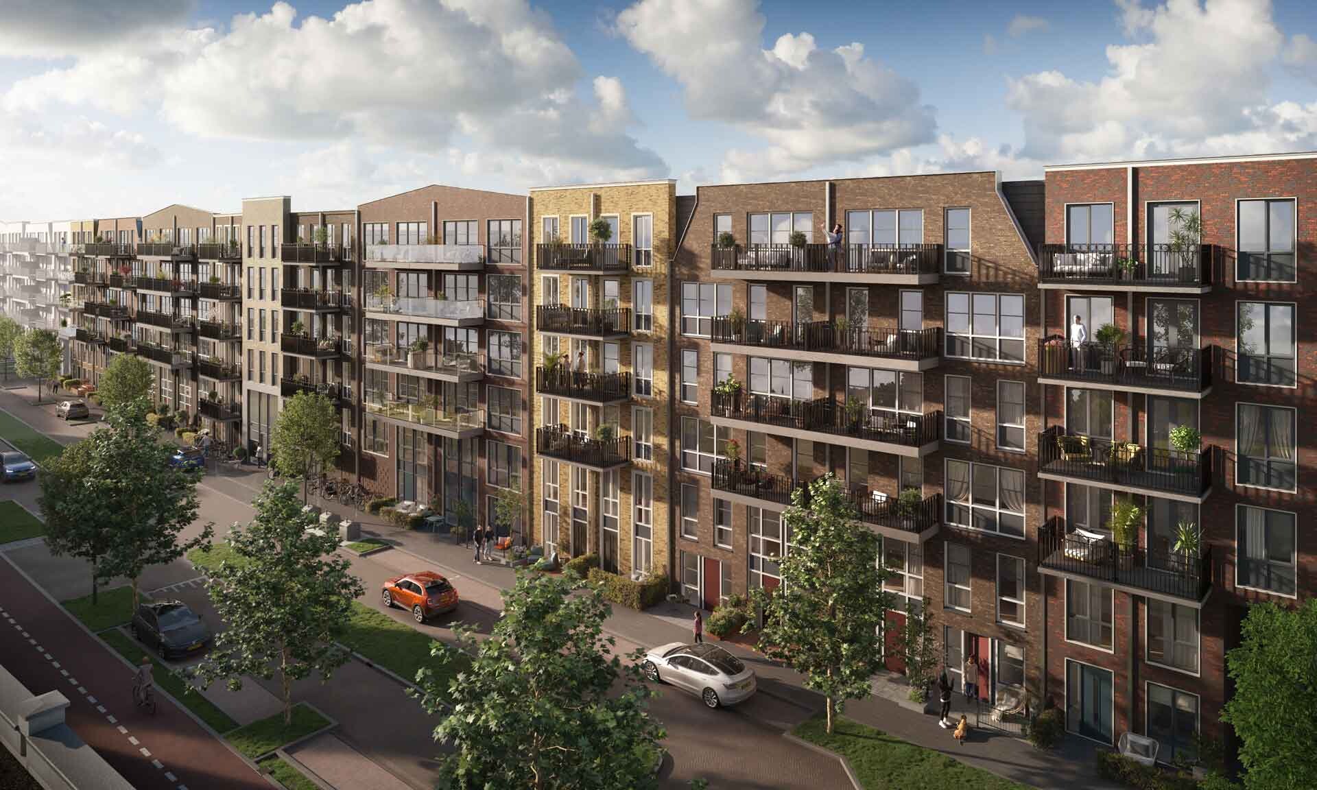 65 appartementen, Maassluis