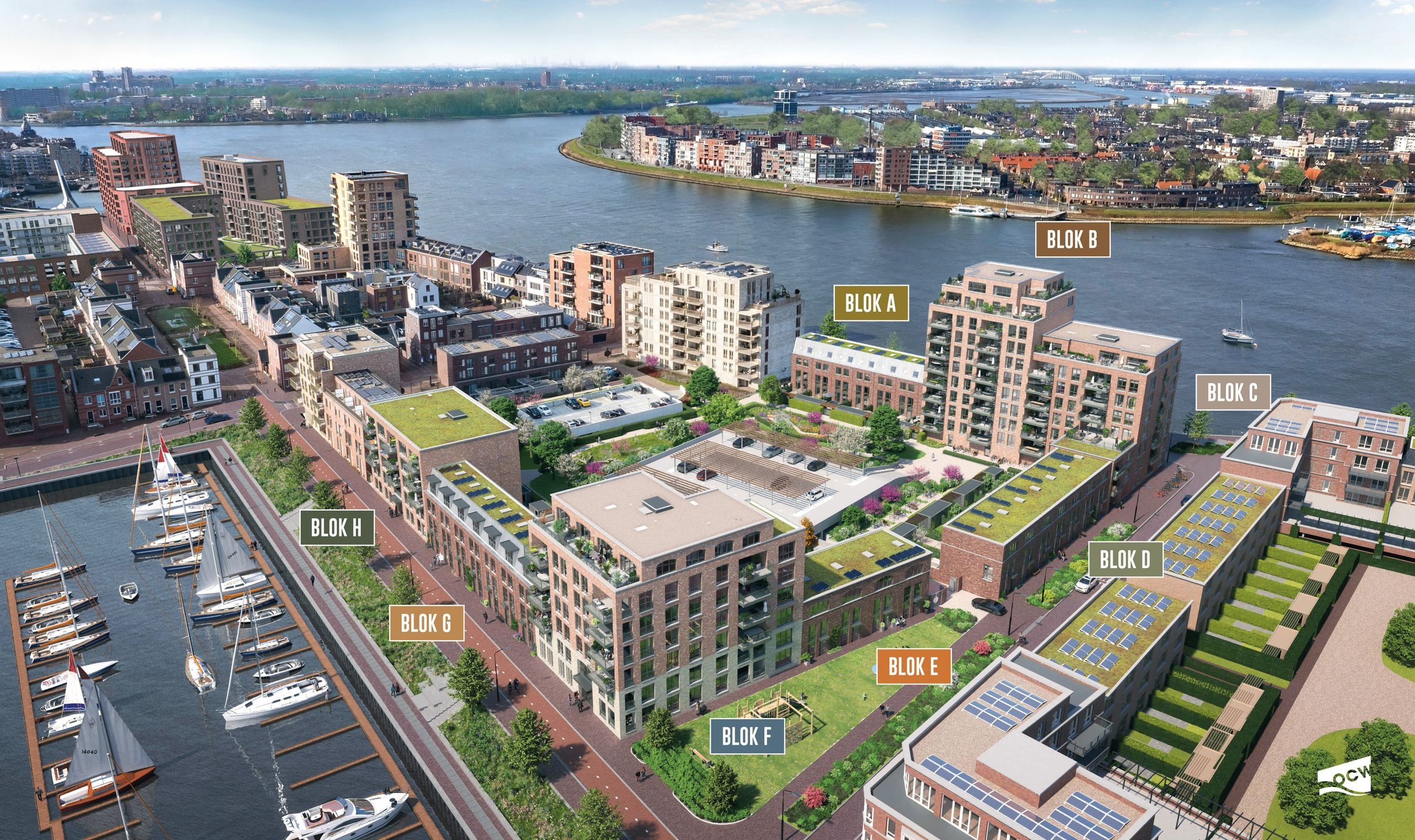 90 woningen, Dordrecht